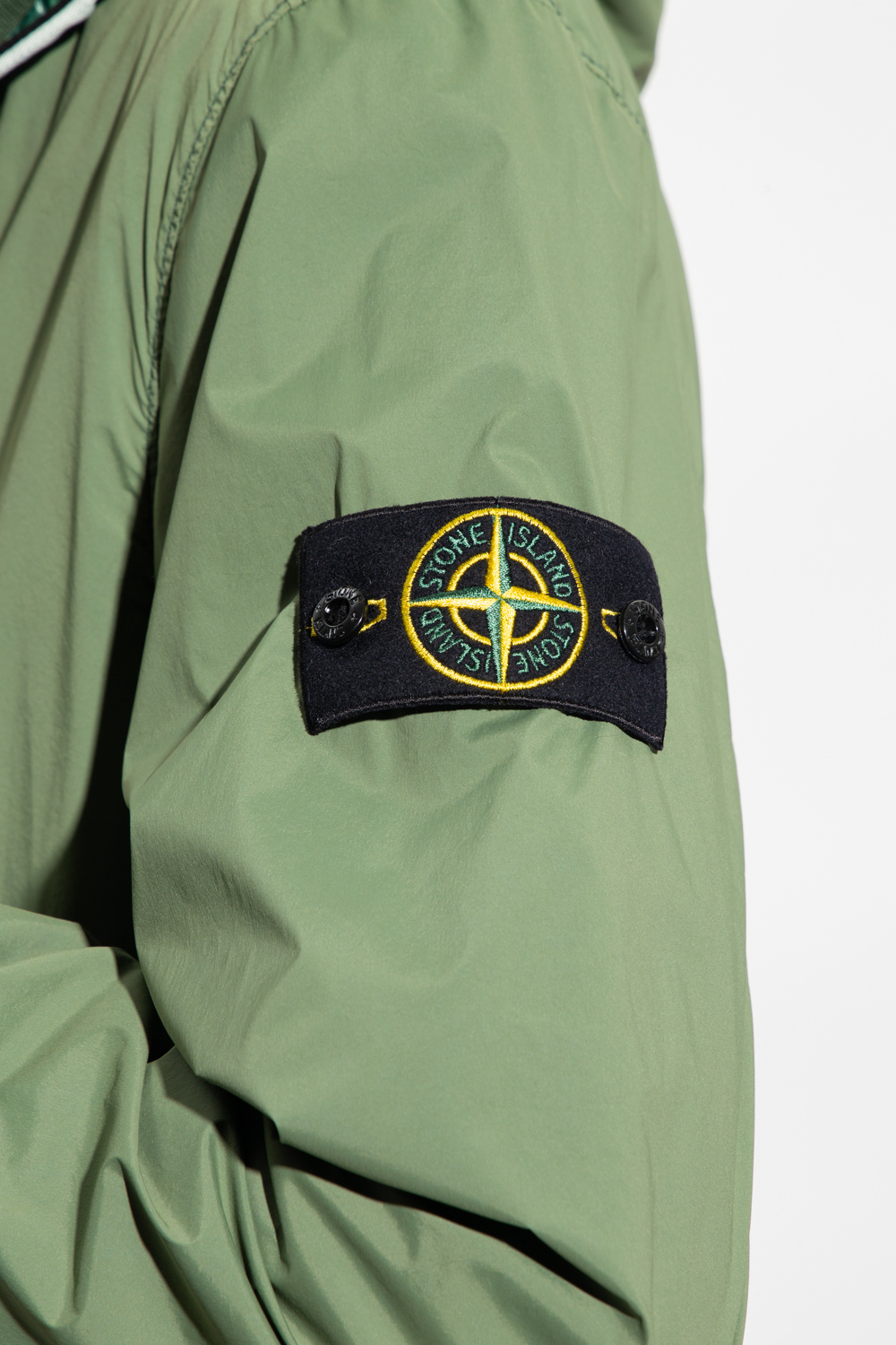 Jacket with logo Stone Island - SchaferandweinerShops Japan